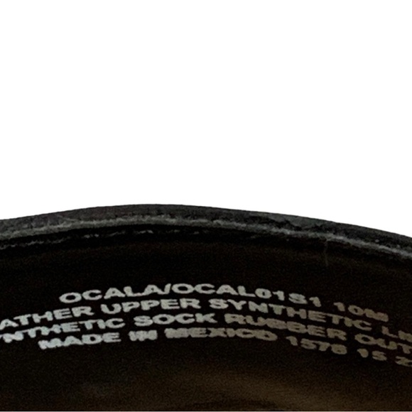 Steve madden Ocala Platform Wooden Sandals Black Size 10 - Picture 11 of 11